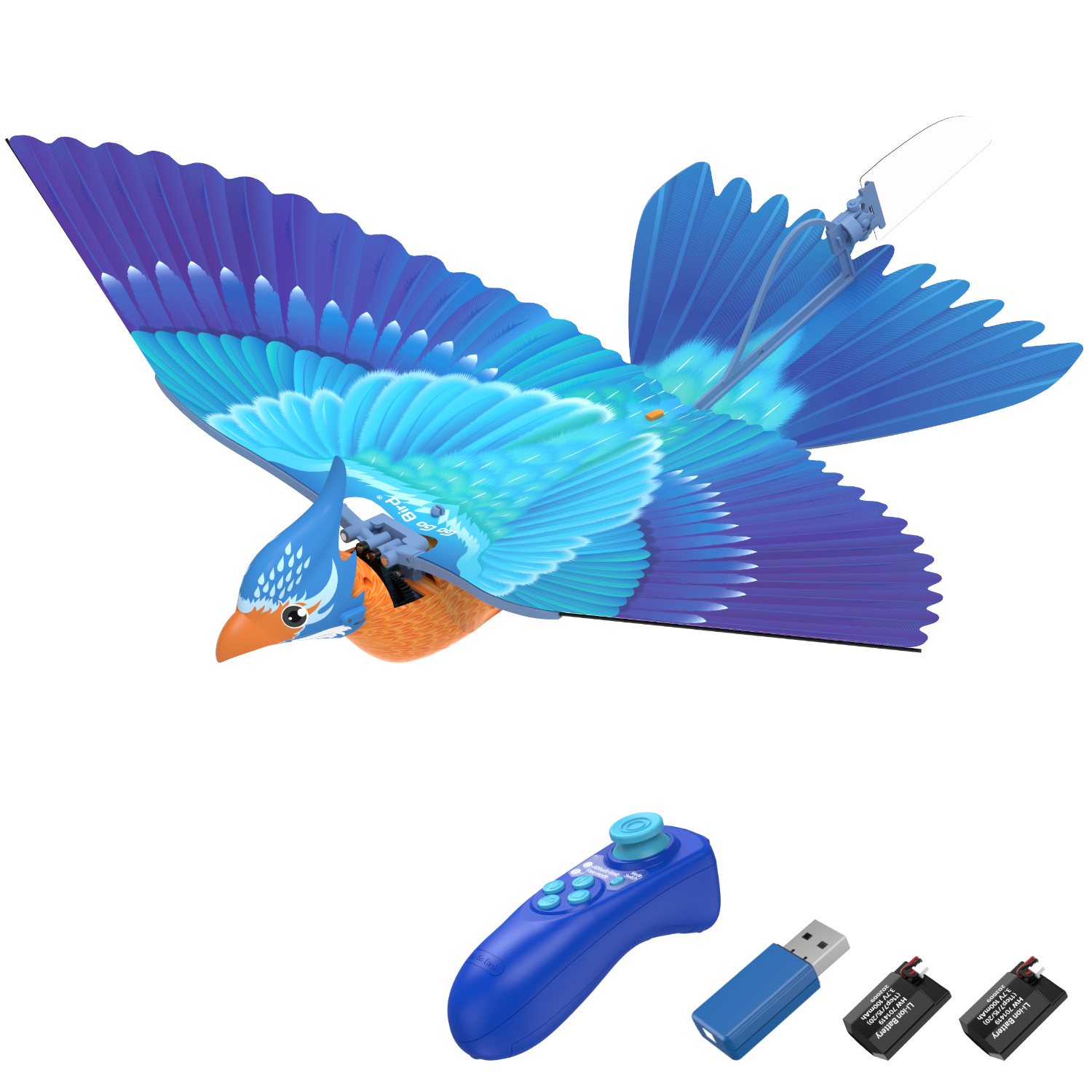 Go Go Bird - Kingfisher